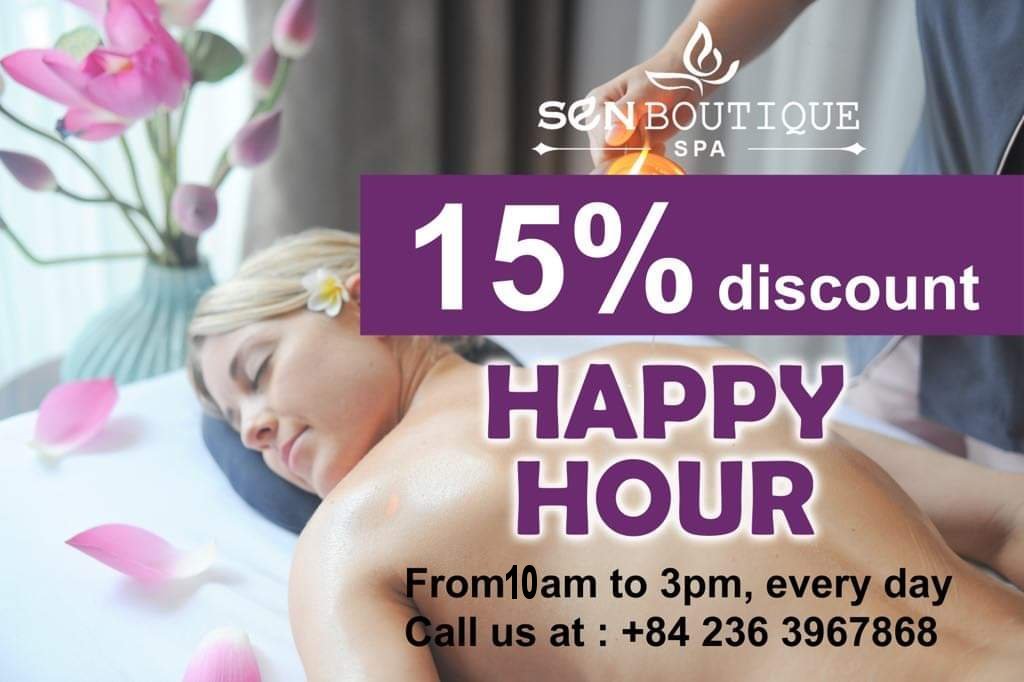 Discount 15% for Happy Hour Program